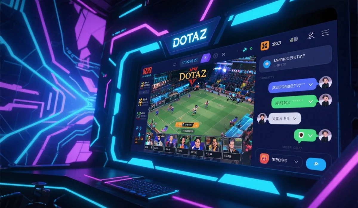 DOTA2直播界面